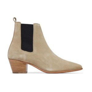 IRO Women's Natural Yvette Suede Ankle Boots - sz 40